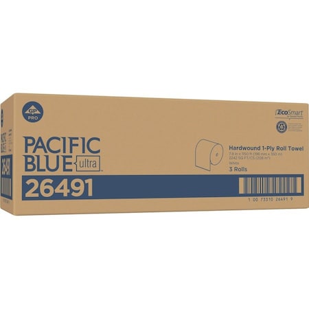 Pacific Blue Pacific Blue Ultra Paper Towels, White, 3 PK GPC26491